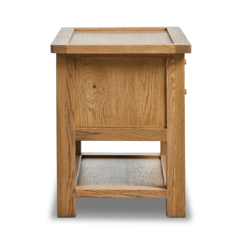 Millbrook 38" Natural Light Oak Nightstand - Image 4