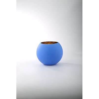 BLUE 6.69292'' Indoor / Outdoor Glass Table Vase - Image 0