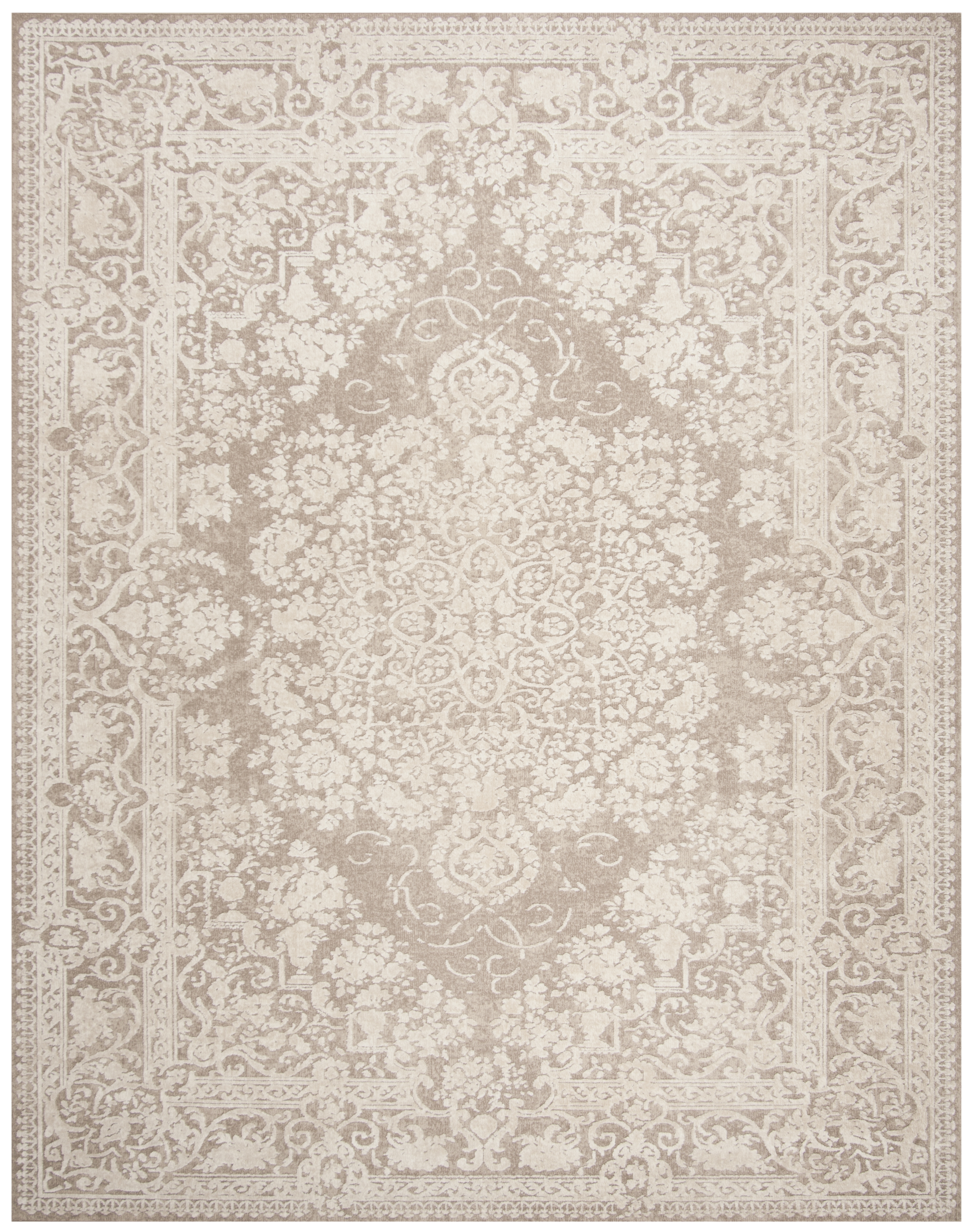 Arlo Home Woven Area Rug, RFT664A, Beige/Cream,  8' X 10' - Image 0