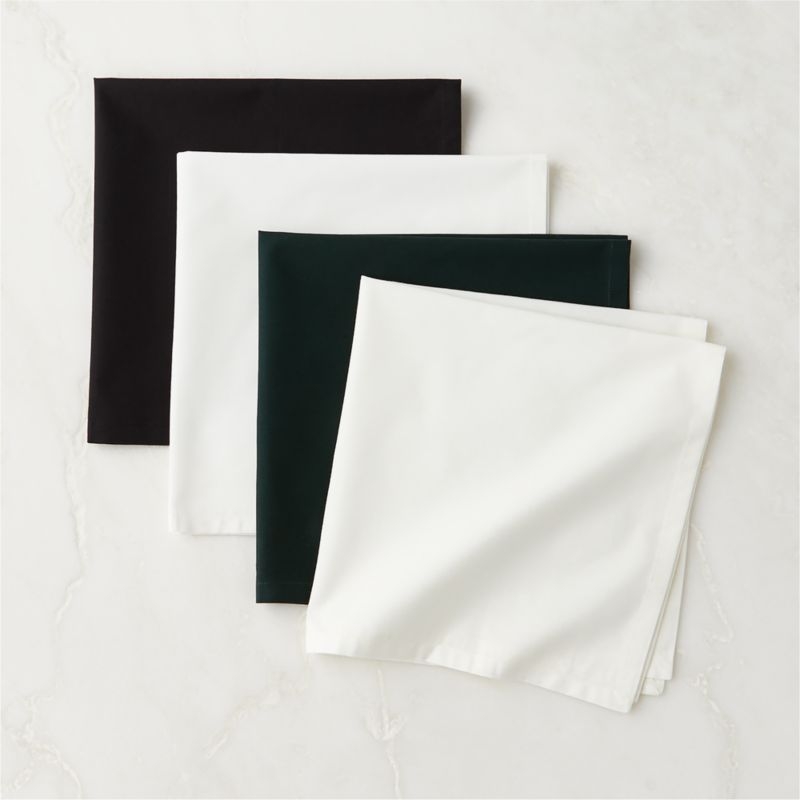 Poplin Off-White Cloth Napkin - Image 3