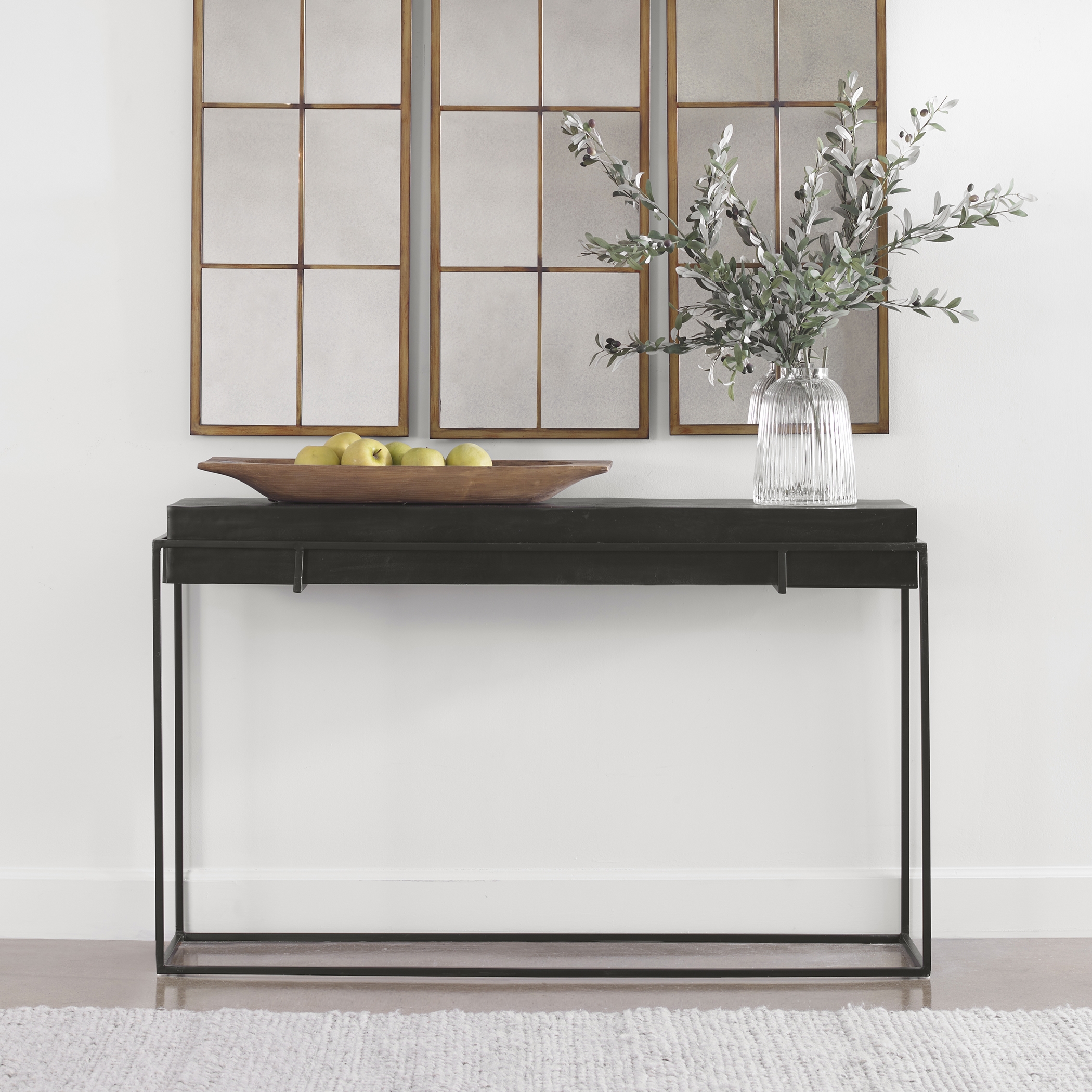Telone Modern Black Console Table - Image 2