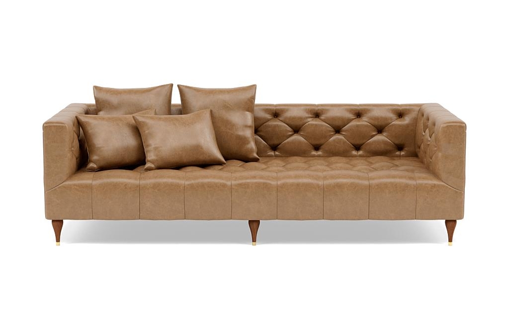 Ms. Chesterfield Leather Sofa - Image 0