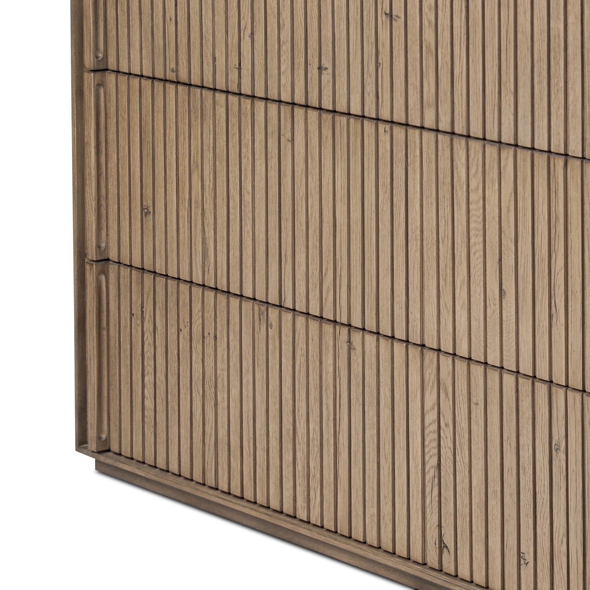 Leo 8 Drawer Dresser - Rustic Grey - Image 12