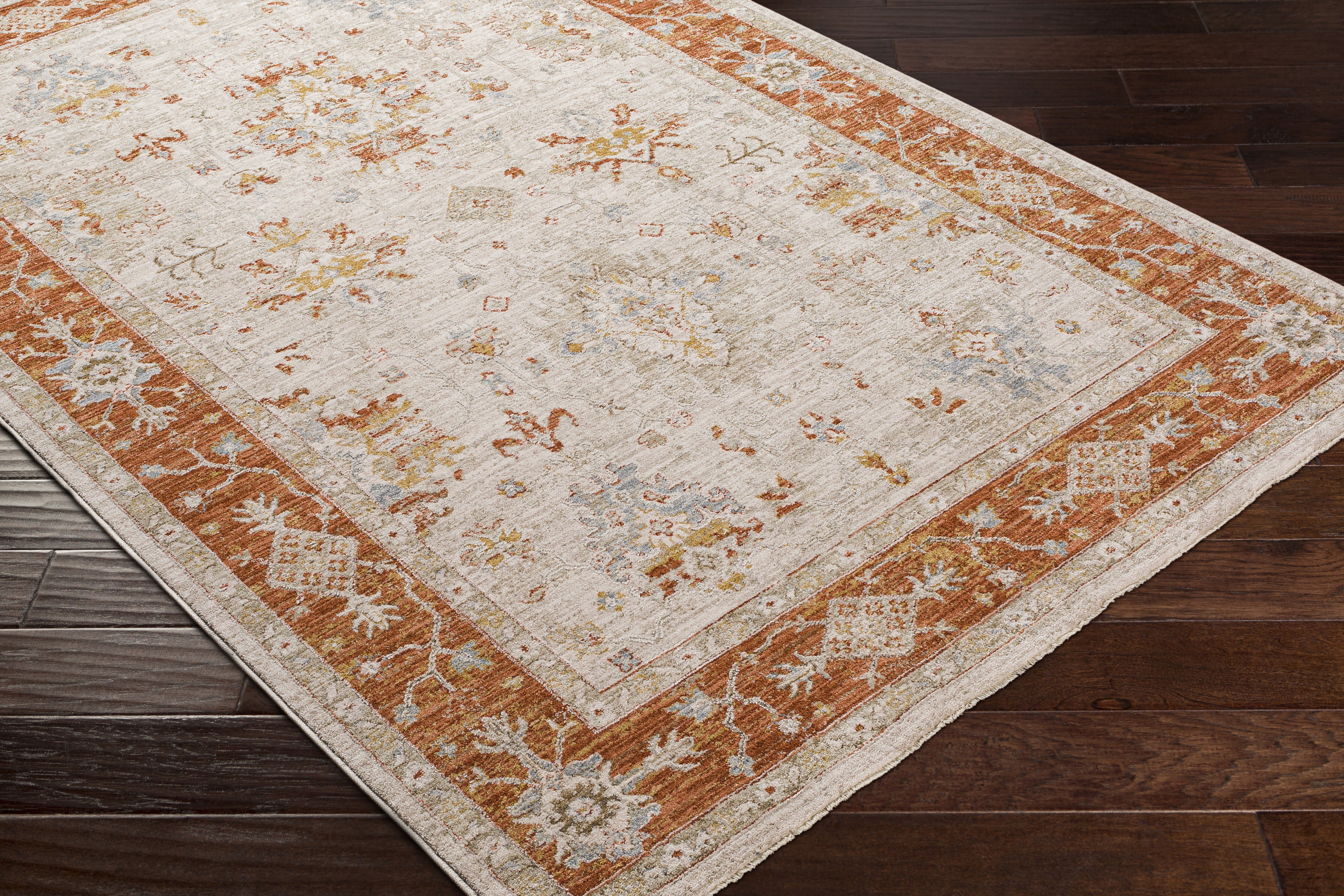 Avant Garde Beige Indoor 5'3" x 5'3" Machine Woven Rug - Image 5