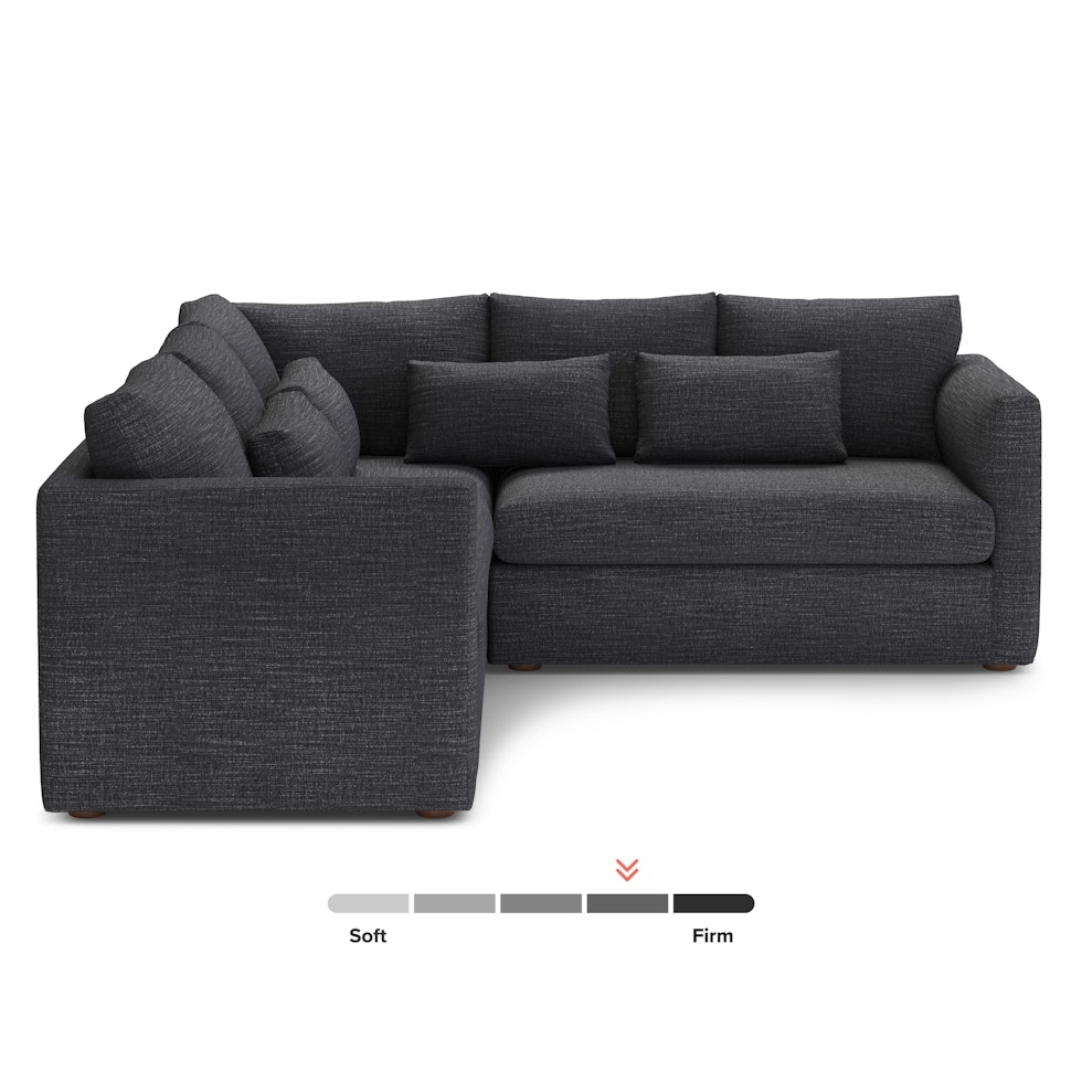 Marina 92" Corner Sectional - Napa Charcoal - Image 1