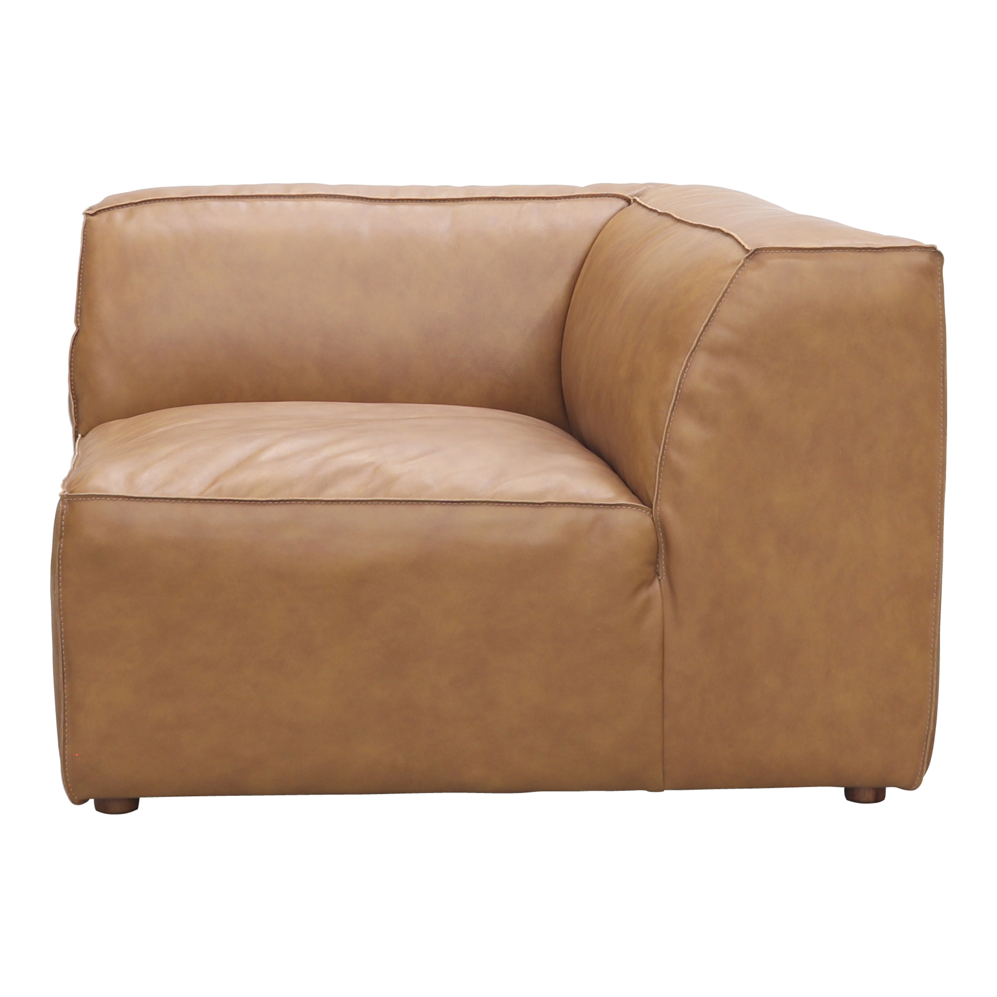 Form Corner Chair Sonoran Tan Leather - Image 0