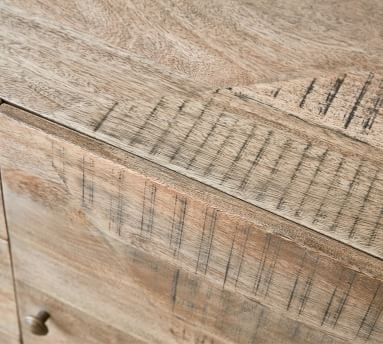 Planked Sideboard Buffet, Distressed Mango - Image 3