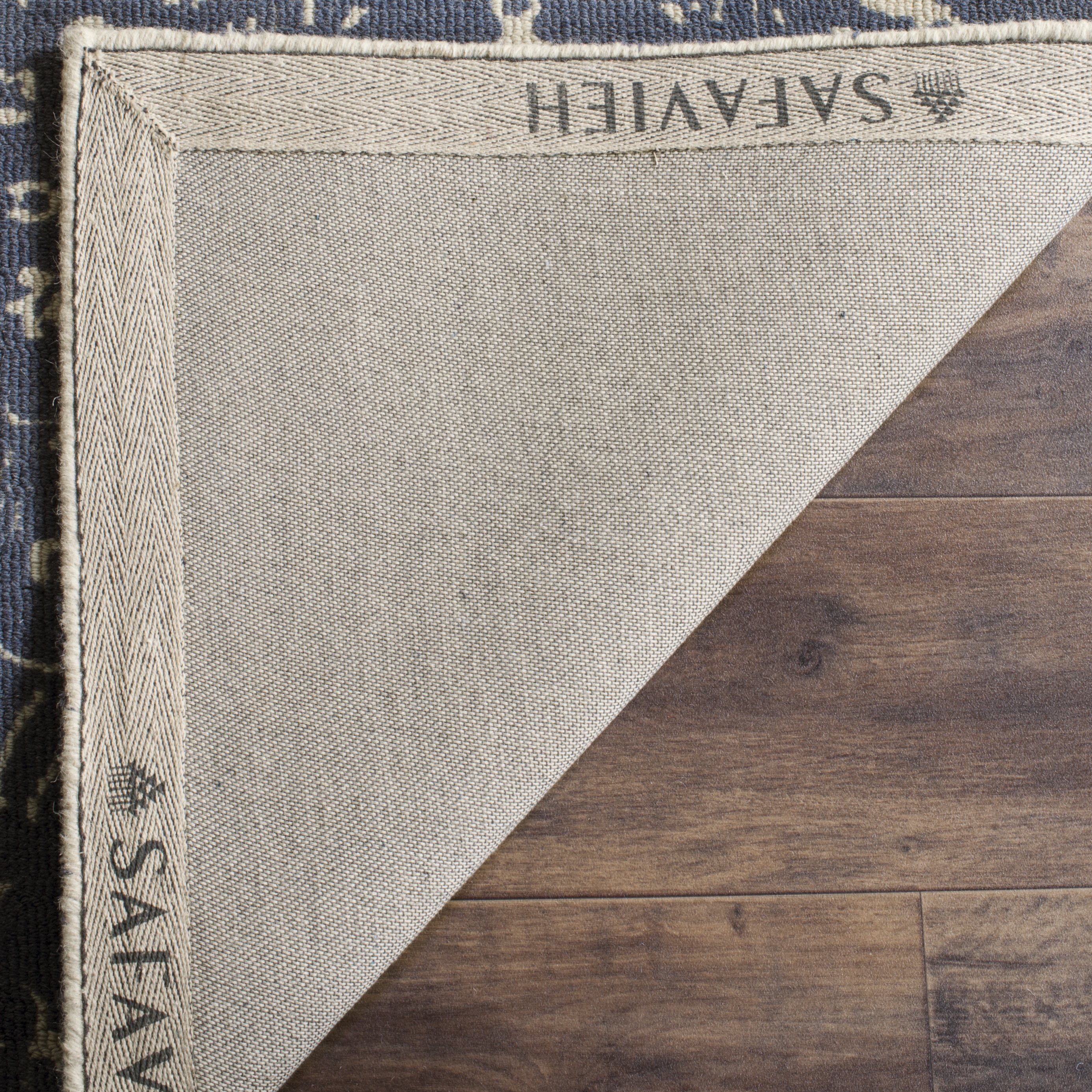 Arlo Home Hand Tufted Area Rug, RVT104A, Ivory/Blue,  3' X 5' - Image 2