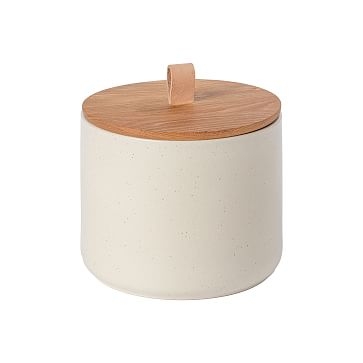 Pacifica Canister, Vanilla, Large, 8" - Image 0