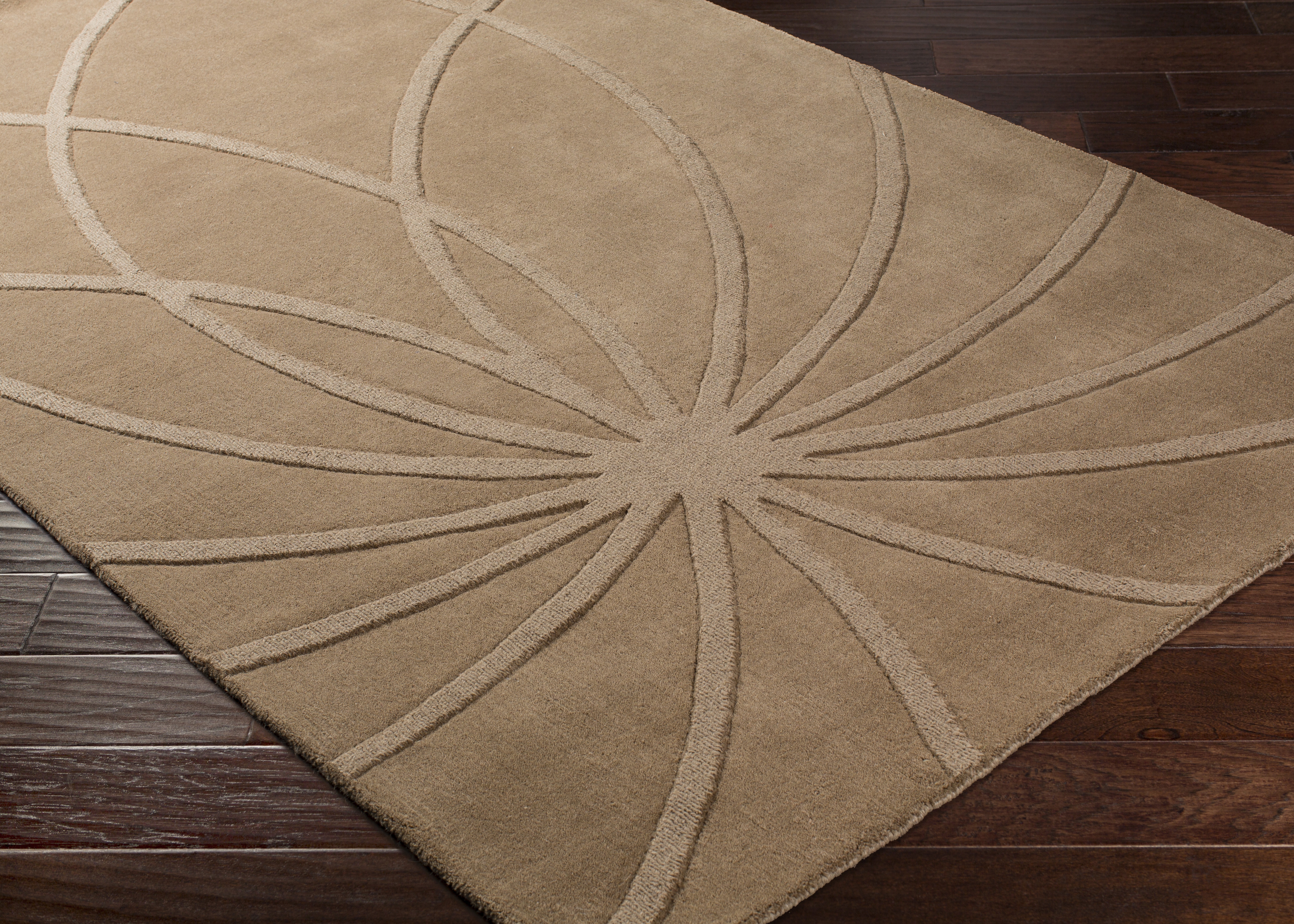 Mystique Brown Indoor 8' x 11' Handmade Rug - Image 5