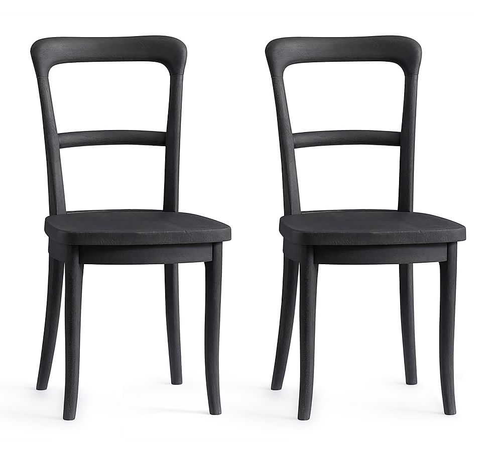 Cline Dining Chair, Charcoal, Set of 2 - Image 0