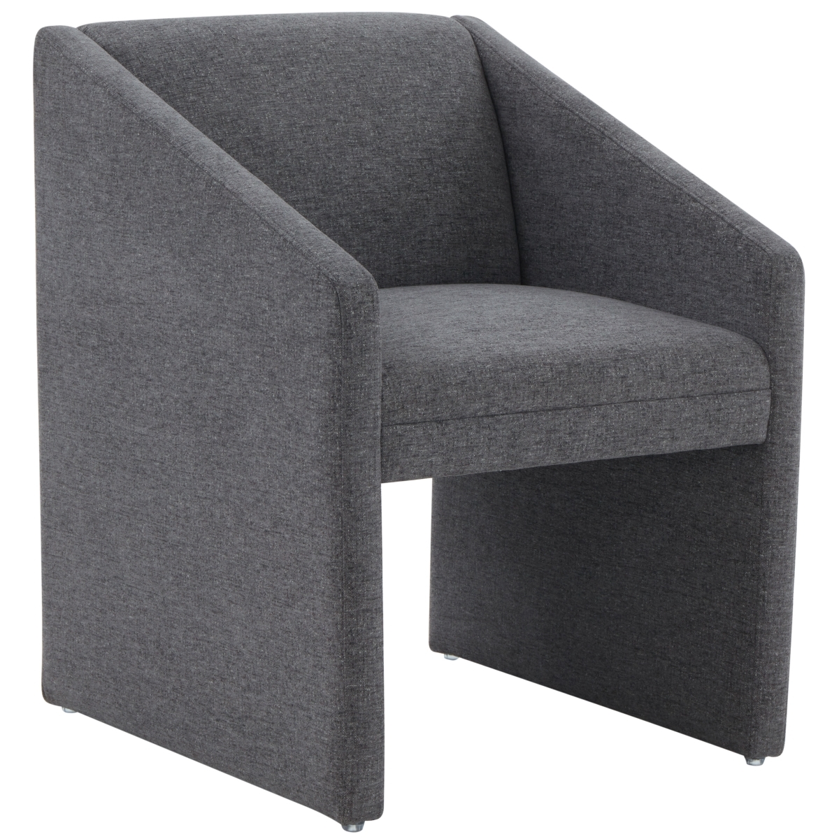 Liandra Upholstered Armchair - Dark Grey - Image 2