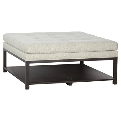 Libby Langdon 44.5" Wide Tufted Square Cocktail Ottoman with Storage - Image 0