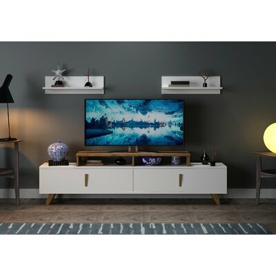 Jacksonwald Cabinet Storage TV Stand for TVs up to 75 inches - Image 0