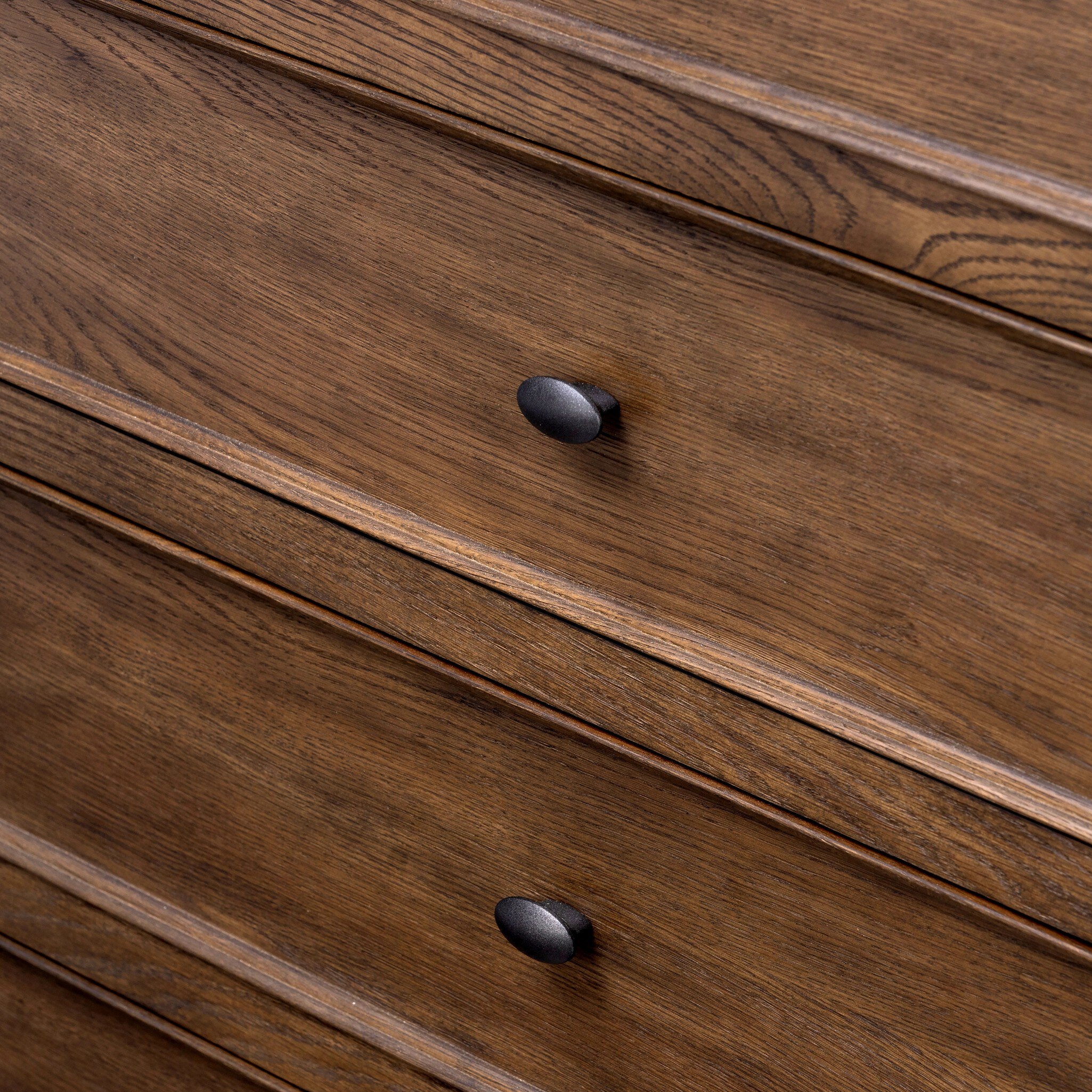 Russ Tall Dresser - Aged Oak Veneer - Image 6