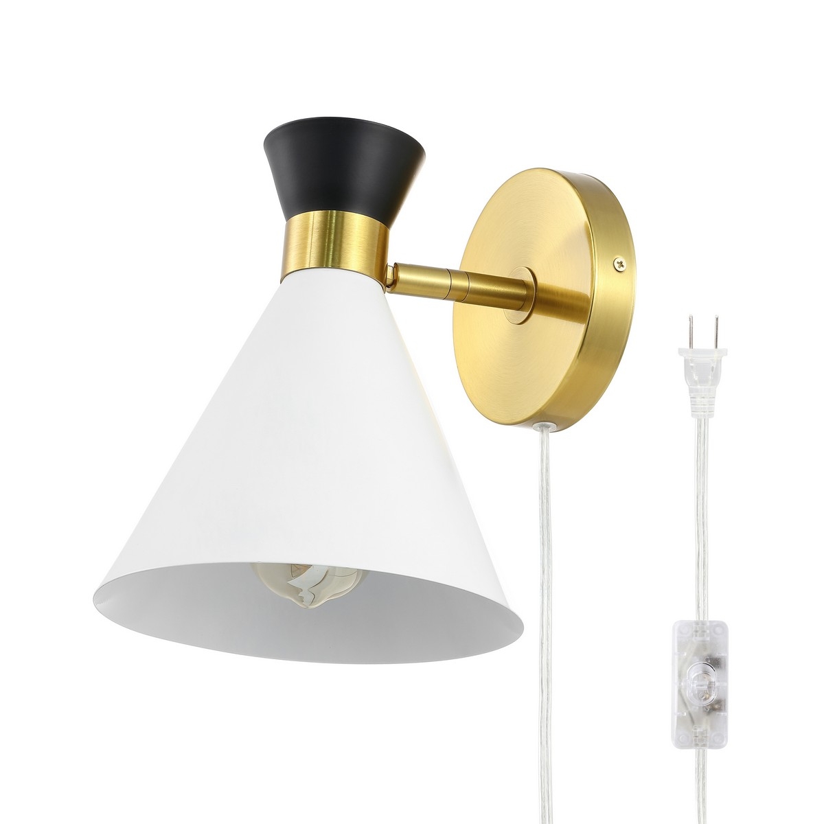 Jordie 8.25" Wall Sconce - Multi - Safavieh - Image 4