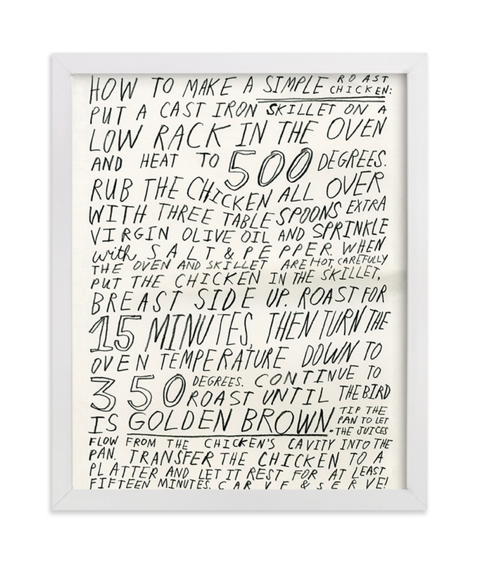 Roast Chicken Limited Edition Fine Art Print 1 - Image 0