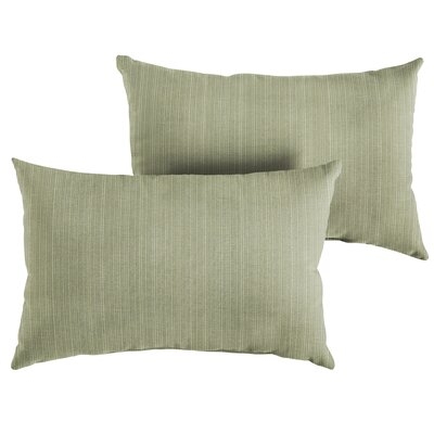 Knife Edge Outdoor Pillow Cover & Insert - Image 0