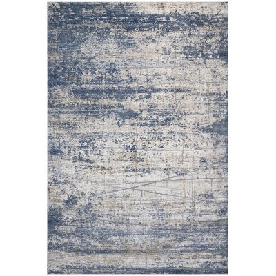 Tanvir Abstract Light Gray/Off White Area Rug - Image 0