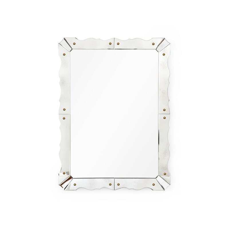 Villa & House (originally Bungalow 5) Caroline Modern & Contemporary Beveled Venetian Accent Mirror - Image 0