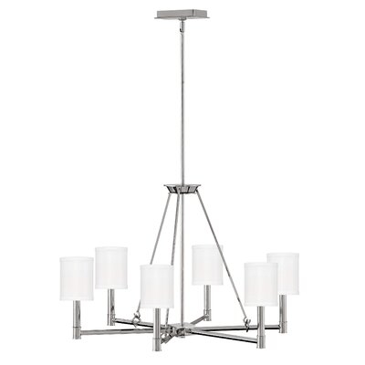 Meyerson 6 - Light Candle Style Classic / Traditional Chandelier - Image 0