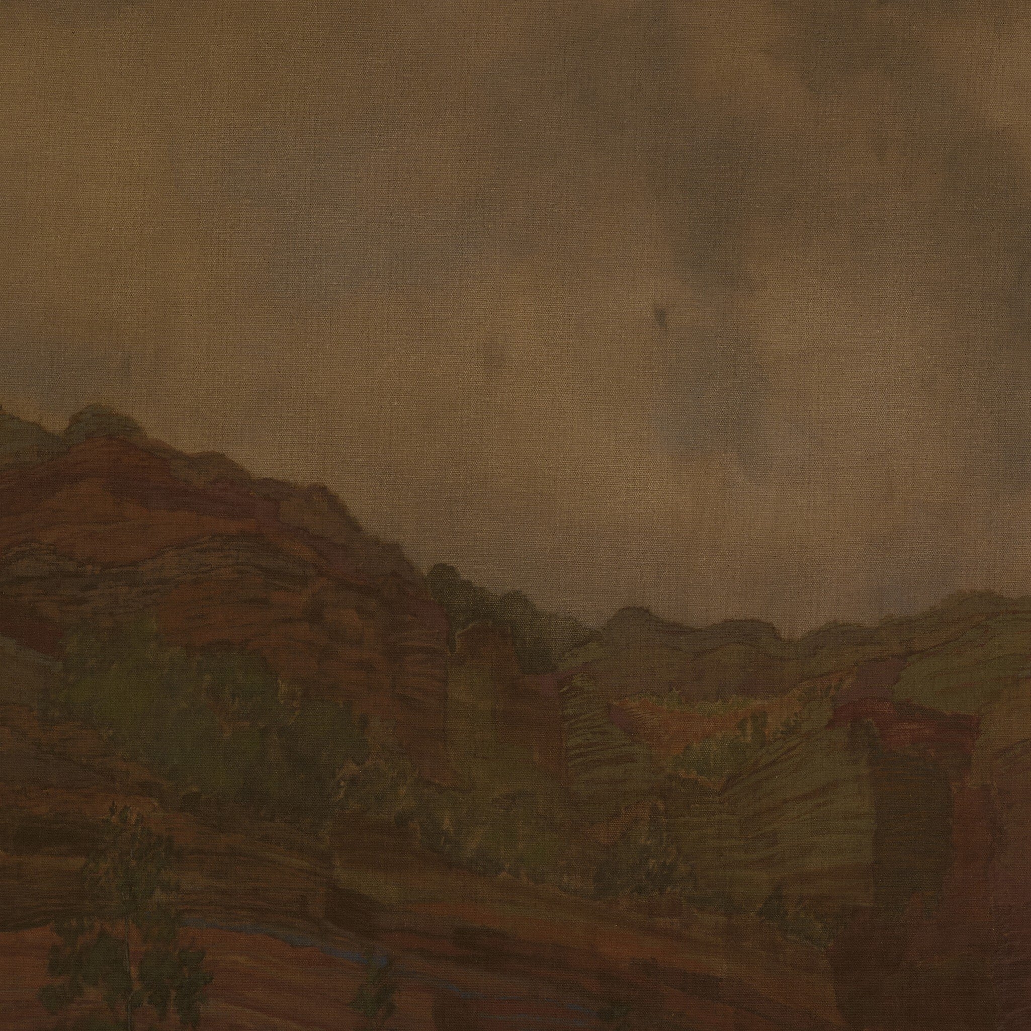 Woven Together by Aileen Fitzgerald - Rustic Walnut Floater - Image 4