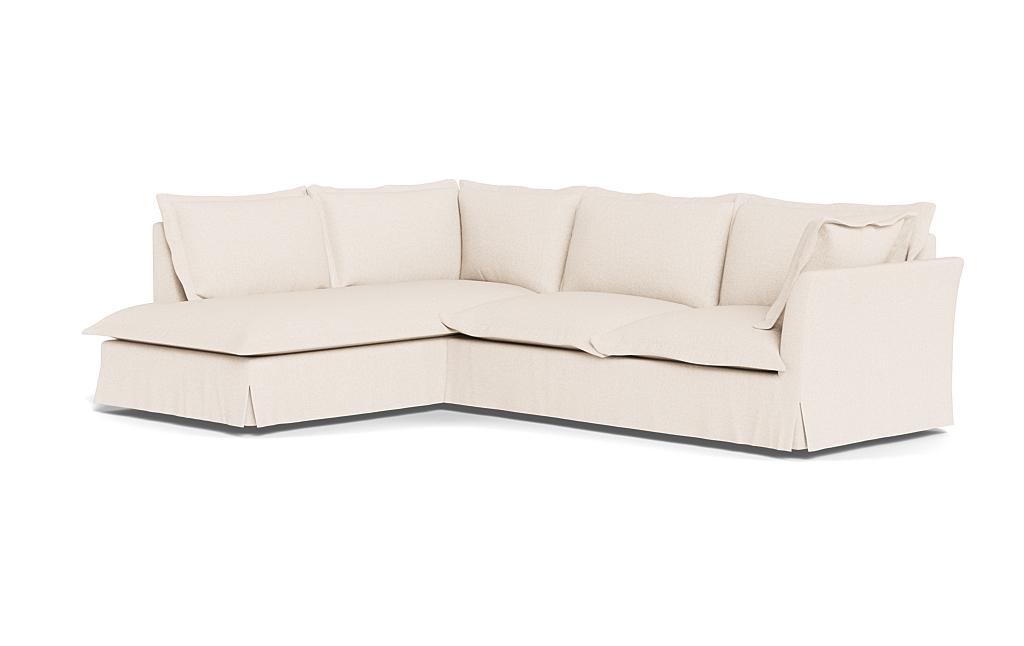 Skylar Slipcovered 3-Seat Left Bumper Sectional - Image 2