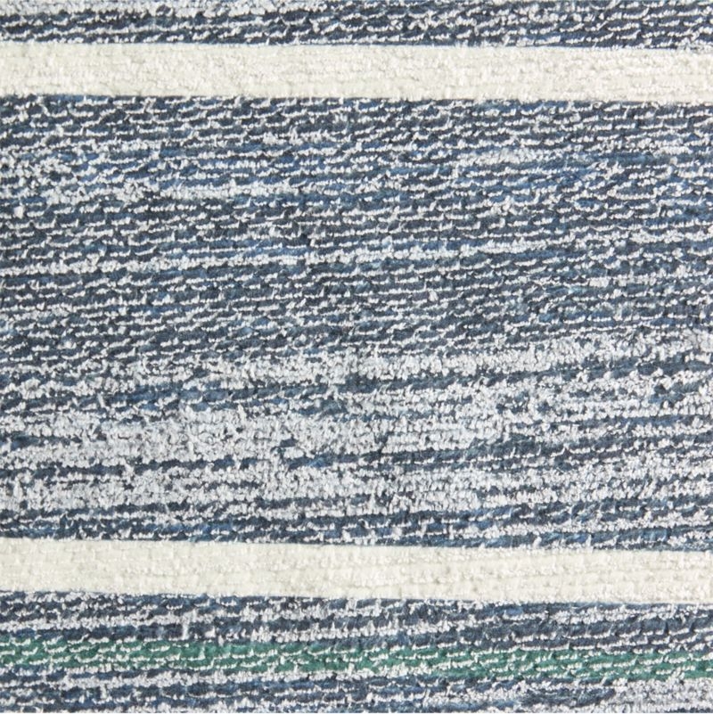 Brady Navy Blue Washable Area Rug 6'x9' - Image 1