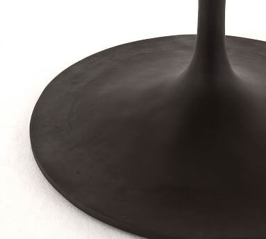 Nami FSC(R) Teak Round 42" Bistro Table, Bronze - Image 2