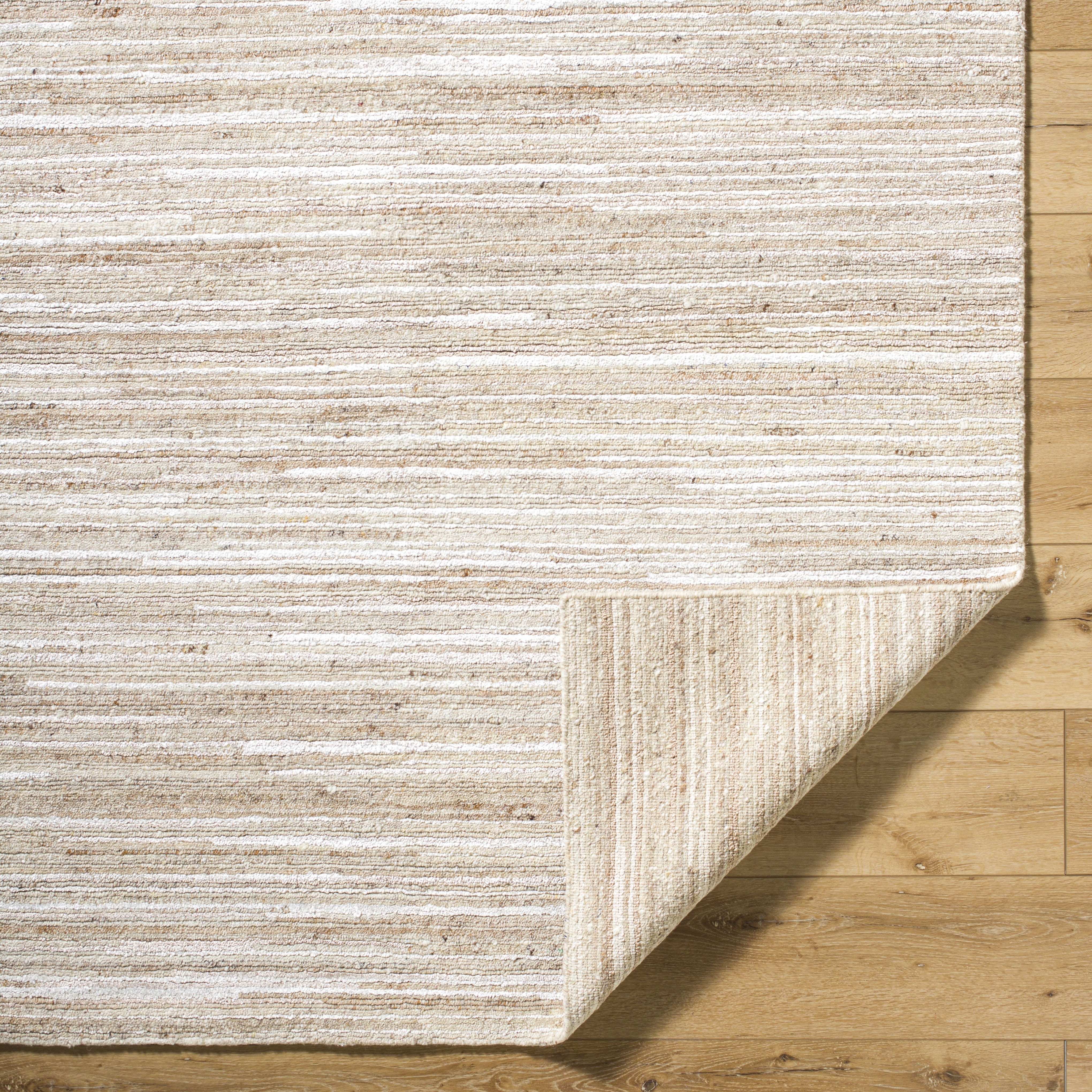 Enlightenment Beige Indoor 2' x 3' Handmade Rug - Image 3