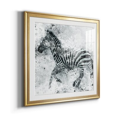 Zebra II-Premium Framed Print  - Ready To Hang - Image 0