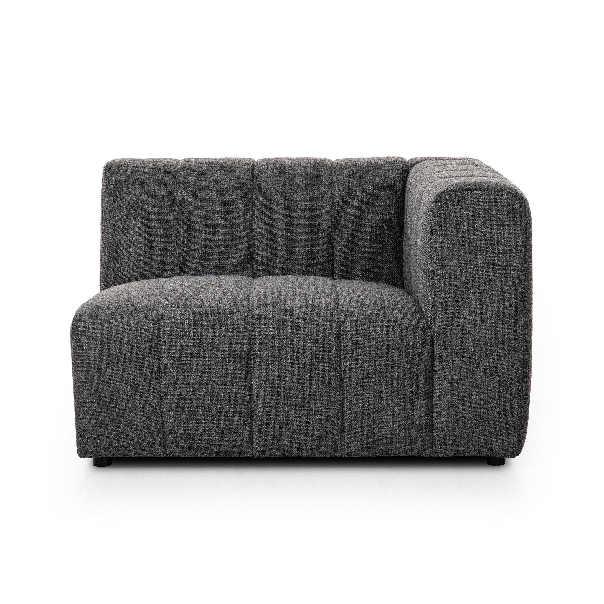 Build Your Own: Langham Channeled Sectional - Saxon Charcoal - Image 1