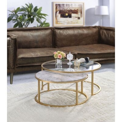 Phineas Frame 2 Nesting Tables Coffee Table - Image 0