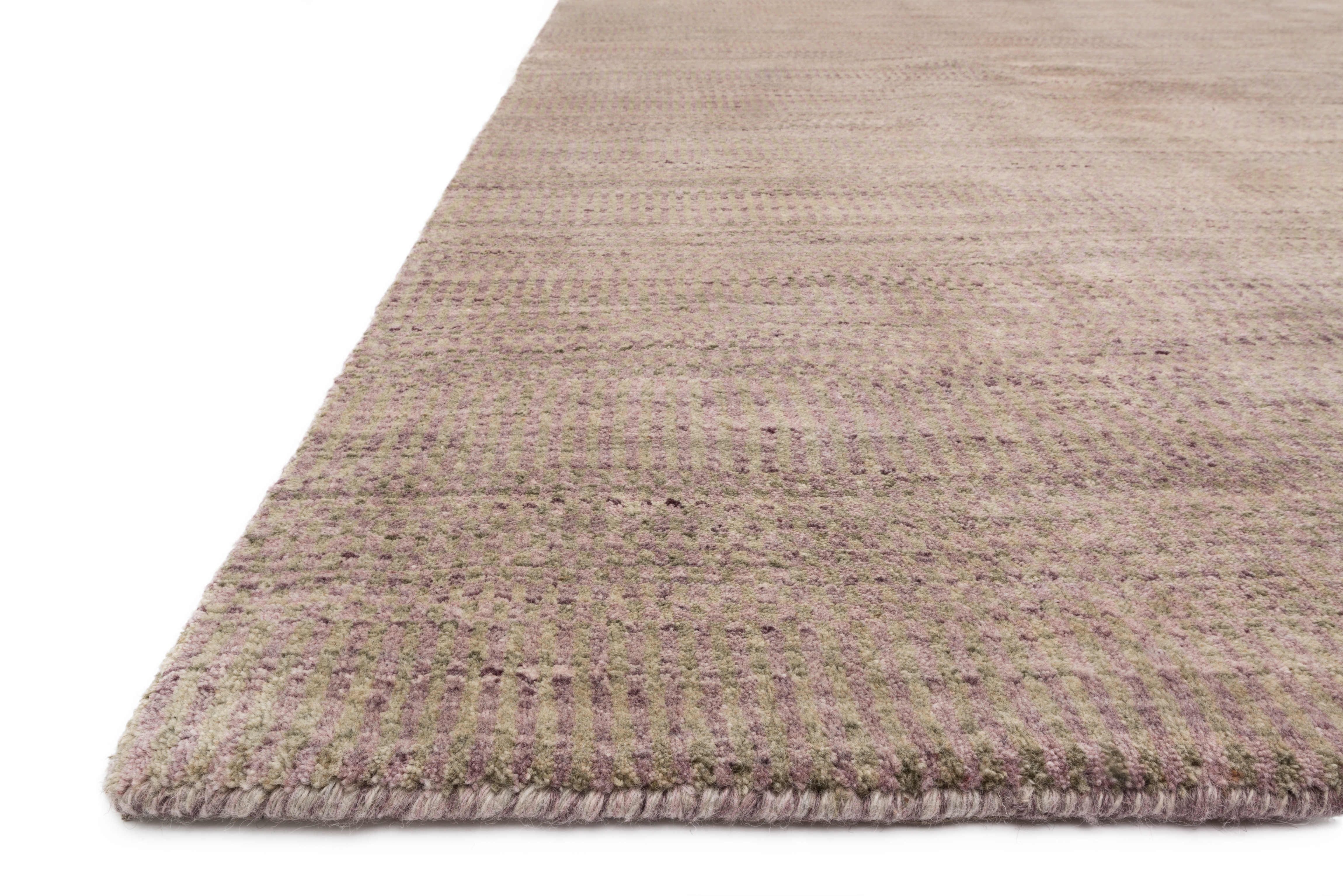 Loloi Elliot EK-01 Orchid / Taupe 5'-6" x 8'-6" - Image 1