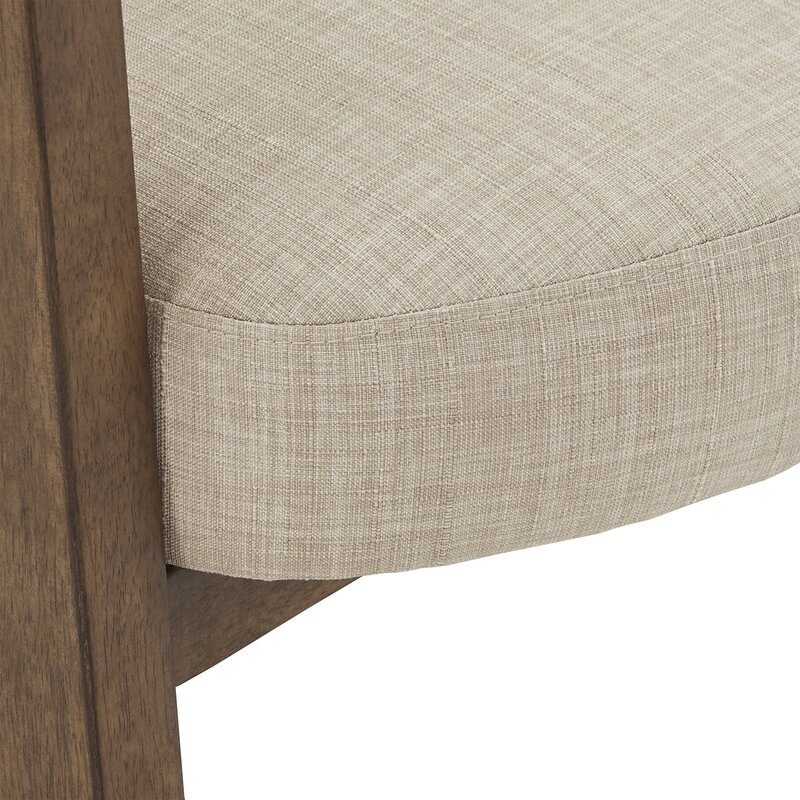 Boisvert 27" Wide Polyester Blend Armchair, Beige - Image 3