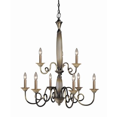 Violette 9-Light Candle Style Tiered Chandelier - Image 0