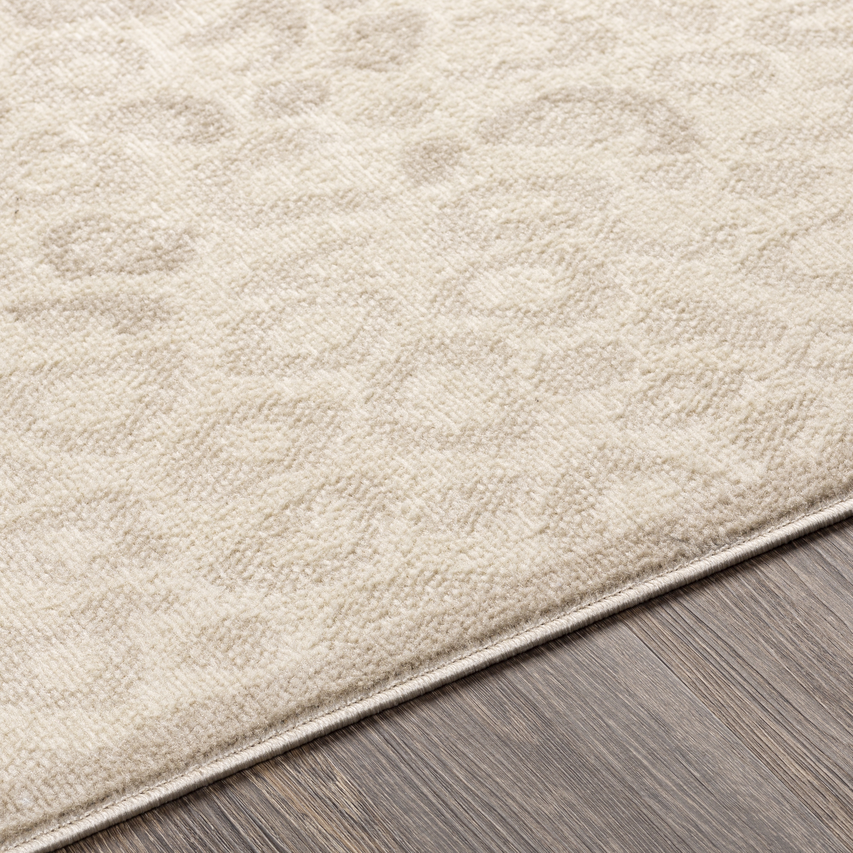 City Light Brown Indoor 6'7" x 9' Machine Woven Rug - Image 3