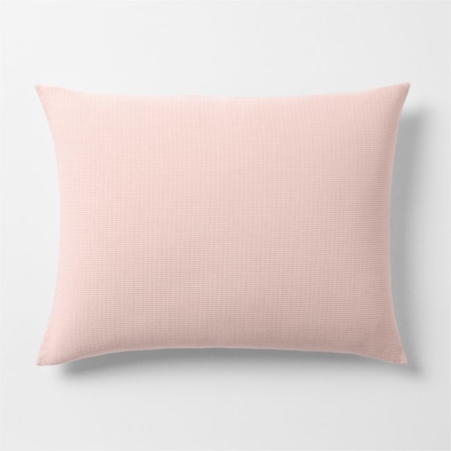 Biscuit Gauze Wildflower Purple Kids Pillow Sham - Image 0