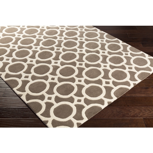 Transit Gray Indoor 9' x 13' Handmade Rug - Image 1