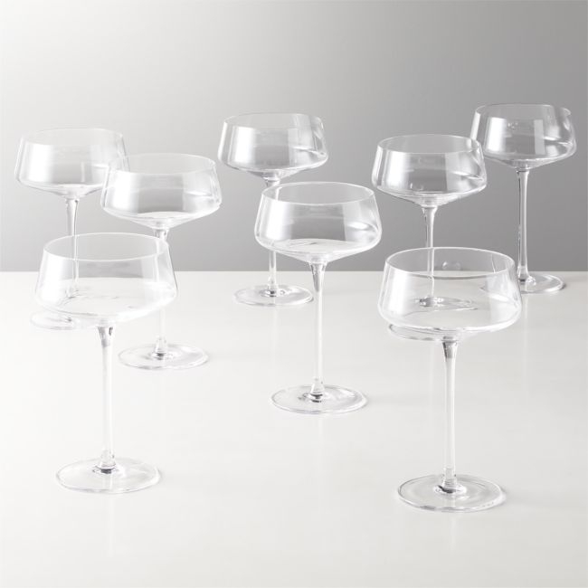 Muse Coupe Glasses Set of 4 - Image 0