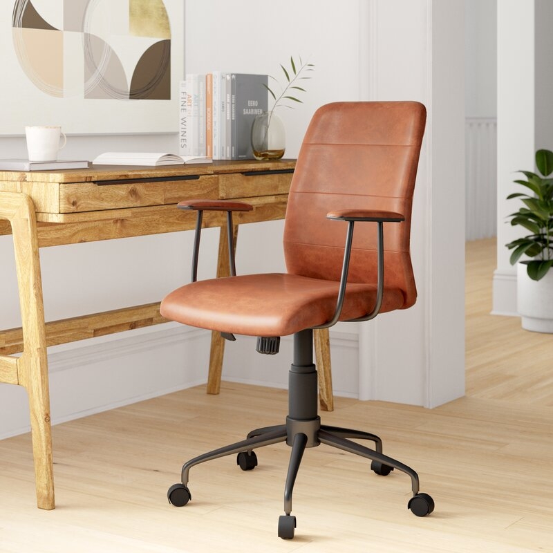 Zion Task Chair, Brown - Image 3
