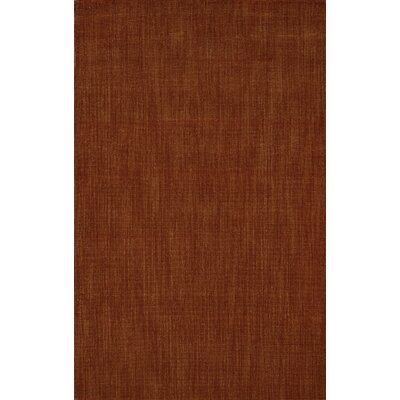 Dionne Hand Hooked Wool Paprika Area Rug - Image 0