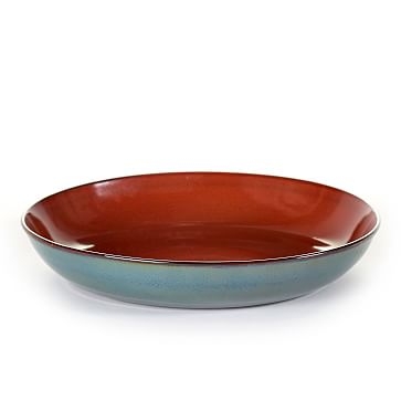 Serax Pasta Plate, Rust/Smokey Blue, Set of 4 - Image 3