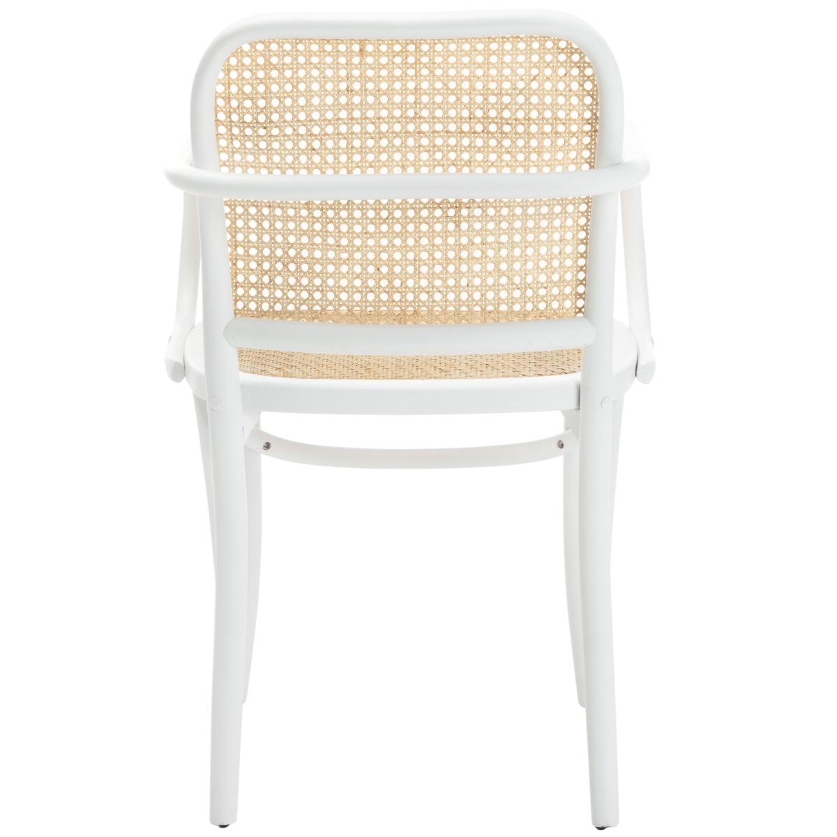 Keiko Cane Dining Chair - White / Natural - Safavieh - Image 7