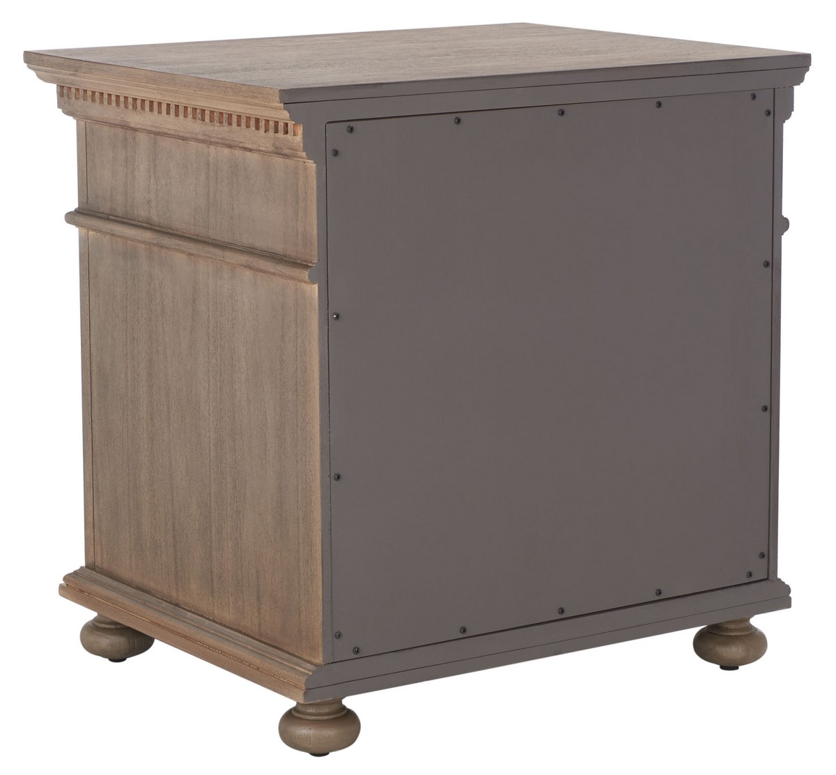 Allisyn 3 Drawer Wood Nightstand - Light Brown - Image 8
