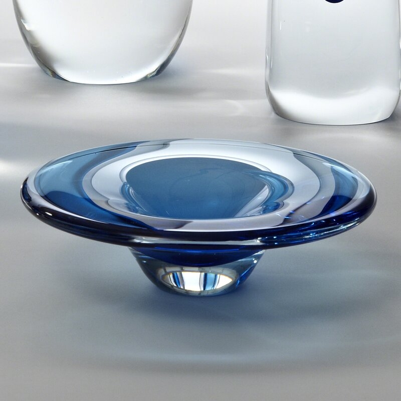 Global Views Glass Dish Decorative Plate - Image 0