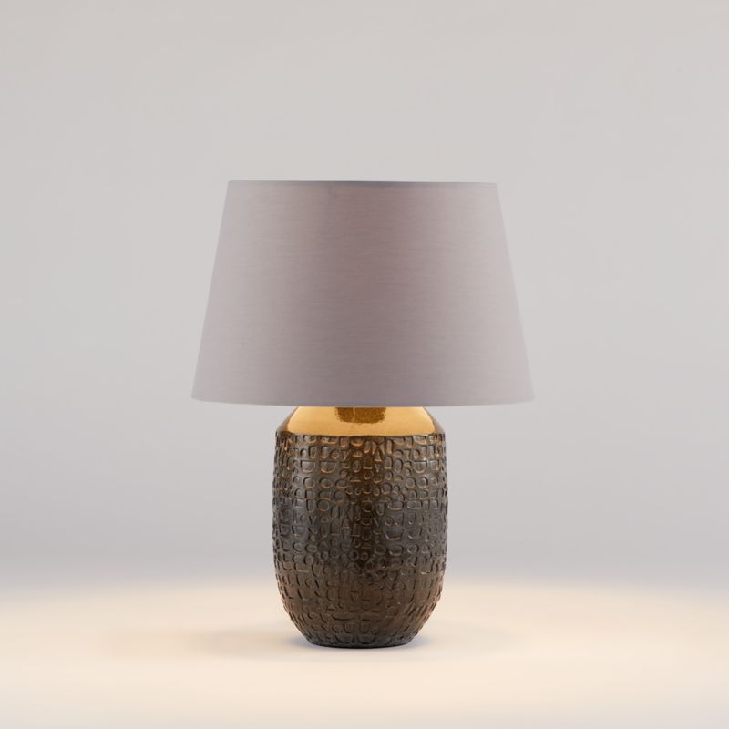 Matilde Table Lamp with Grey Octava Shade - Image 1