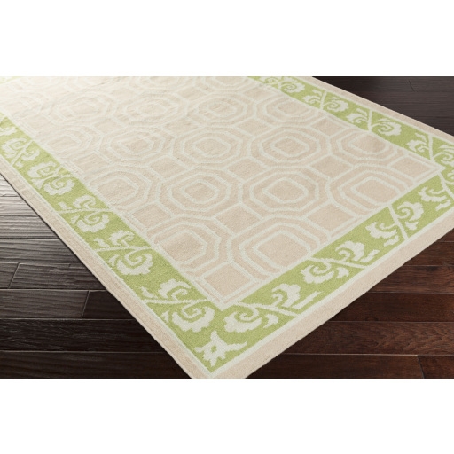 Nantes Beige Indoor 8' x 11' Handmade Rug - Image 1