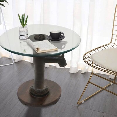 Stenson Pedestal Coffee Table - Image 0
