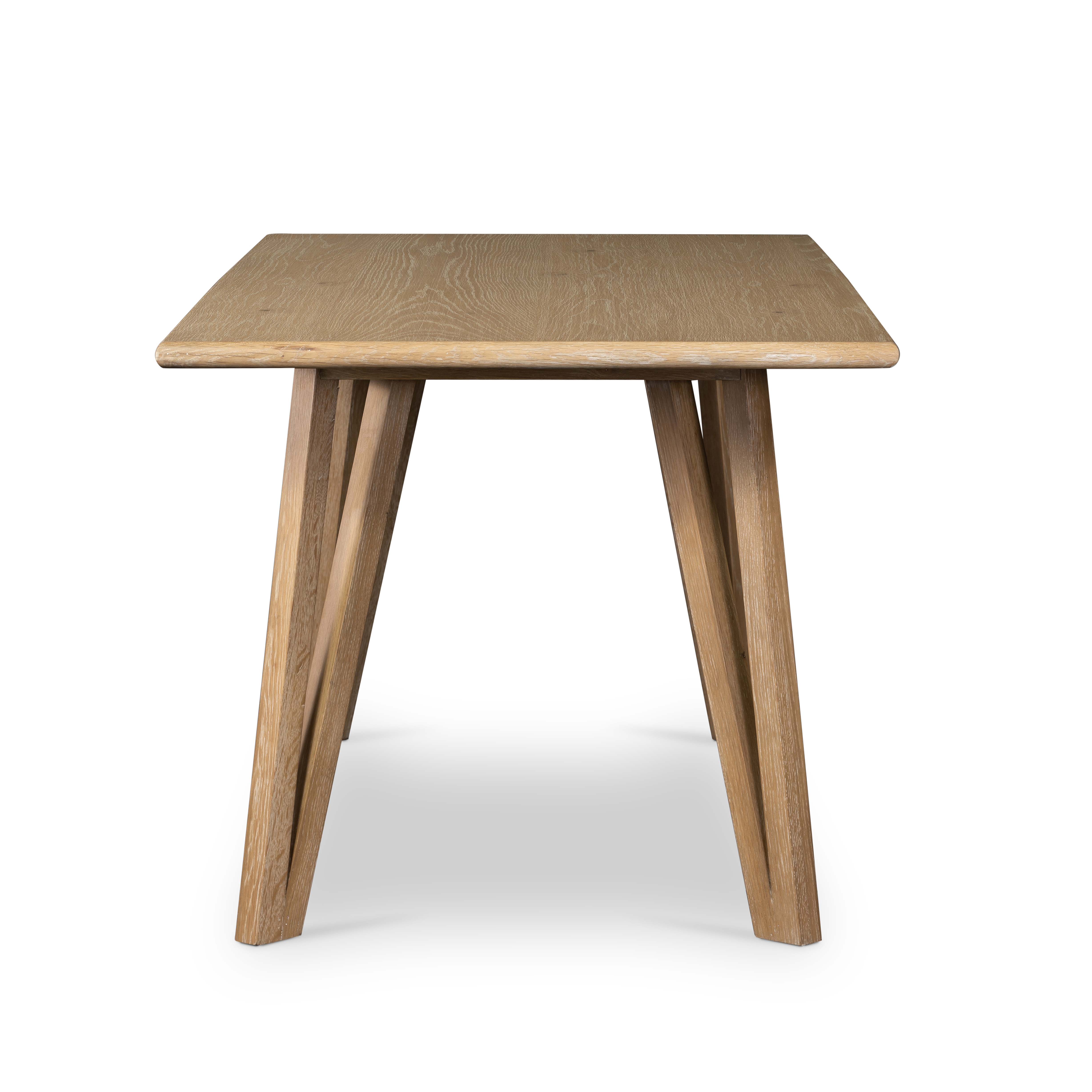 Leah Dining Table-Whitewash On Oak - Image 4